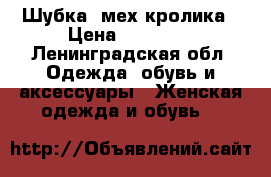 Шубка, мех кролика › Цена ­ 20 000 - Ленинградская обл. Одежда, обувь и аксессуары » Женская одежда и обувь   